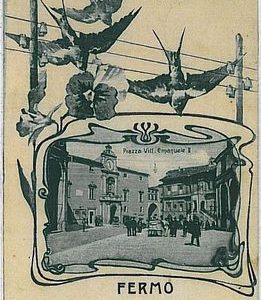 34051 -  CARTOLINA d'Epoca - ASCOLI PICENO provincia - FERMO 1910 - BELLISSIMA!