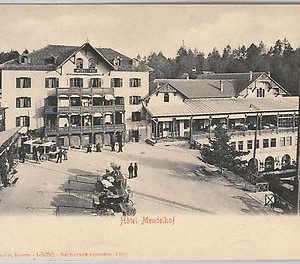 40810  -  CARTOLINA d'Epoca - BOLZANO - MERANO : HOTEL MENDELGOF - Bella!