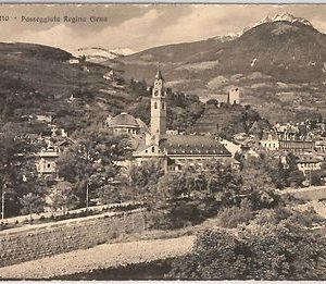 40789   CARTOLINA d'Epoca - BOLZANO - MERANO : PANORAMA  1935