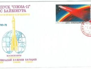 73951 - RUSSIA - POSTAL HISTORY - Signed COVER  SPACE 1974  SOYUZ  11 Tragedy