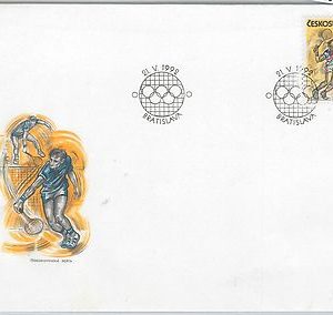 54453  - Czechoslovakia - POSTAL HISTORY:  SPORTS  - FDC  COVER: TENNIS 1992