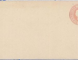 36932  - AUTRALIA : VICTORIA - POSTAL STATIONERY COVER : H & G # 1a LAID PAPER