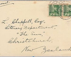51963 - SAMOA -  POSTAL HISTORY - COVER to NEW ZEALAND 1925