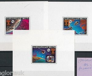 50178  LIBYA - 1974  Mi  # 588 / 90  IMPERF Blocks - TELECOMMUNICATIONS Olympics