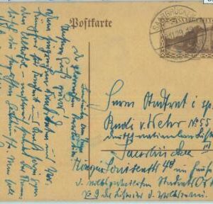 85223 - GERMANY  SAAR  - Postal History - Postal Stationery Card 1929