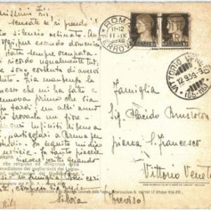 73063 - ITALY - Postal History - POSTCARD from the SPANISH CIVIL WAR 1939