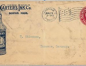 64776 - USA - POSTAL HISTORY: Advertising STATIONERY COVER 1910 - INK writting