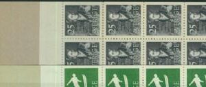 91436a - SWEDEN - STAMPS: Booklet  Michel #  363  1951 Christopher Polhem