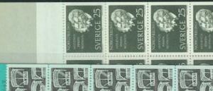 91440a - SWEDEN - STAMPS: Booklet   Mi # 513  - 1963 Nobel Prizewinners 1903