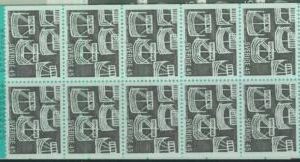 91440b - SWEDEN - STAMPS: Booklet   Mi # 629 - 1969 Nordic Issue VIKING BOATS