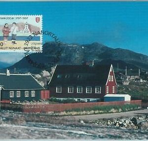 68670 - GREENLAND - Postal History -  MAXIMUM CARD 1997 - ARCHITECTURE