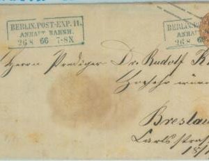 89251 - GERMANY Prussen - Postal History - STATIONERY COVER from BERLIN # U25