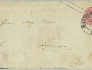 89254 - GERMANY Prussen - Postal History - STATIONERY COVER from Magdeburg # U23