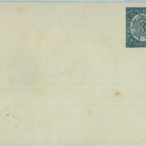 89260 - GERMANY - Postal History - Private Mail STATIONERY Cover: Berlin 1880