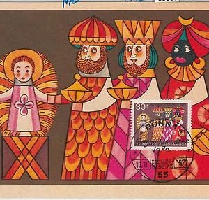 63557 -  GERMANY - POSTAL HISTORY: MAXIMUM CARD 1972 -  CHRISTMAS