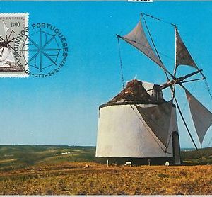 63627 - PORTUGAL - POSTAL HISTORY: MAXIMUM CARD 1971 -  ARCHITECTURE  Windmill