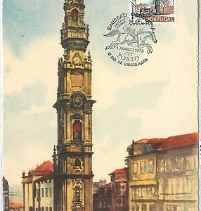 63638 - PORTUGAL - POSTAL HISTORY: MAXIMUM CARD 1972 -  ARCHITECTURE