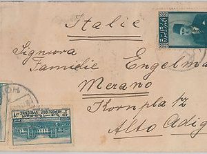 56411 -  DAMAS -  POSTAL HISTORY:  COVER to Alto Adige Italy 1947