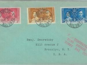 83291 - BERMUDA - POSTAL HISTORY -   FDC Cover  ROYALTY  1937