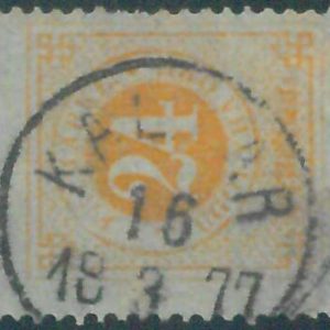 88317 - SWEDEN - STAMP - MICHEL  # 23A  - Very  FINE  USED