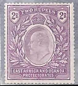 94895d - EAST AFRICA & UGANDA - STAMP - SG # 27  - MINT HINGED Well Centered