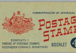 94729c - AUSTRALIA - STAMP - BOOKLET: Pfeffers # B60  4 p. * 24 - 1957