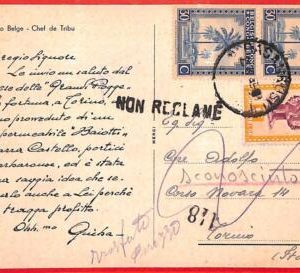 aa3848  - BELGIAN Congo Belge - POSTAL HISTORY - POSTCARD from BASANKUSU