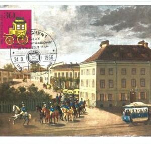 69143 -  GERMANY - Postal History - MAXIMUM CARD 1966  -  TRANSPORT