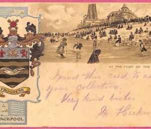 af9363 - GB  -  VINTAGE POSTCARD -  Blackpool