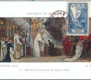 69157 -  FRANCE - Postal History - MAXIMUM CARD 1946 - Joan of Arc RELIGION