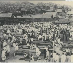 80158 -  MADAGASCAR -  Vintage Postcard -  TANANARIVE:  Zoma  Market