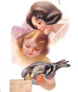 Lib7798 - VINTAGE POSTCARD - Glamour, Ladies, ARTIST SIGNED - TAGNOTTA 1912