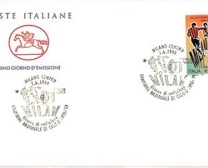 ai3979 - Italy - POSTAL HISTORY - FDC - FOOTBALL - 1999  Calcio GRANDE MILAN!