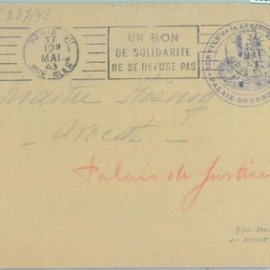 86866 - FRANCE - POSTAL HISTORY - FELDPOST Field mail from GERMAN POW  1943