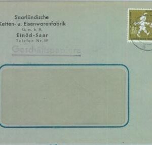 89307 - GERMANY Bund - Postal History - Single stamp on  COVER from EINOD