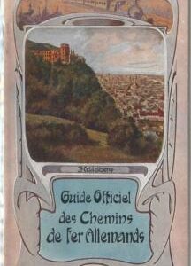 71177 -  GERMANY -  PROPAGANDA Depliant: Official Guide to GERMAN RAILWAYS 1910
