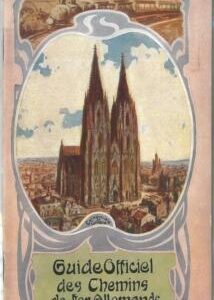 71178 -  GERMANY -  PROPAGANDA Depliant: Official Guide to GERMAN RAILWAYS 1910