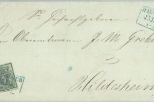 83538 - GERMANY Hannover - Postal History -  Michel # 2b on COVER