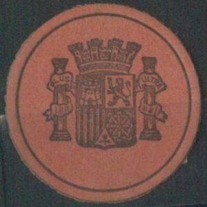 70755 - SPAIN  - SELLO MONEDA - Coin STAMP ! Very nice!