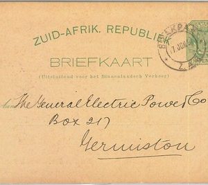 66443 - SOUTH AFRICA   - Postal History -  Stationery Card 1895  MINERALS