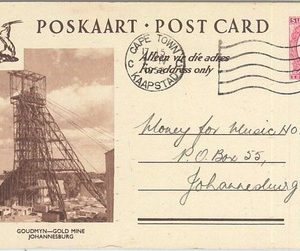 66445 - SOUTH AFRICA  - Postal History -  PICTURE Stationery Card  MINERALS 1952