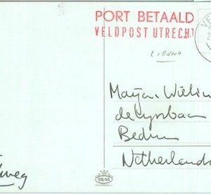86861 - LEBANON - POSTAL HISTORY - UNITED NATIONS Dutch Netherlands FORCES 1979