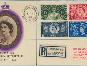 77765  - GB - Postal History -   FDC COVER 1953  - CORONATION Royalty