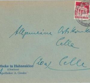 75707 - GERMANY   - Postal History - Event Postmark 1949 Birds CHICKEN Cock