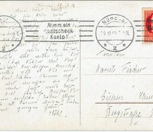66499 - GERMANY: Bayern - POSTAL HISTORY -  STAMP on POSTCARD - Banking 1919