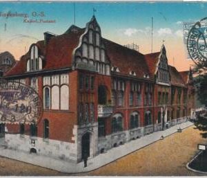 66334 - POLAND  - VINTAGE collectable POSTCARD: Zabrze HINDENBURG 1921