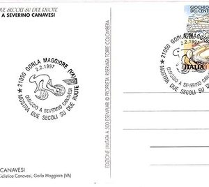 ai4048 - Italy - POSTAL HISTORY - Postcard - Cycling - 1997