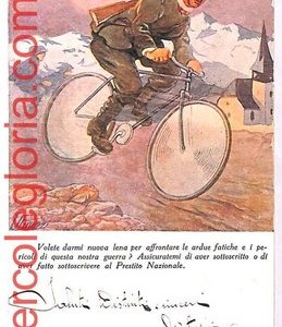 ai4049 - Italy - POSTAL HISTORY - MILITARY MAIL  Card  Cycling 1918 BERSAGLIERI