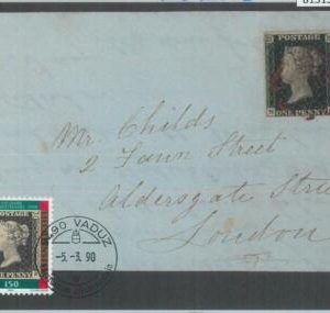 81313  - LIECHTENSTEIN - Postal History -  FDC  MAXIMUM CARD -  Stamp Centenary