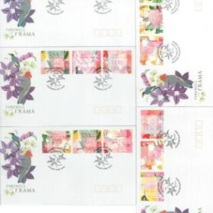 75770 - AUSTRALIA  - Postal History - Set of 5 COVERS - FRAMA stamps 2003 Birds